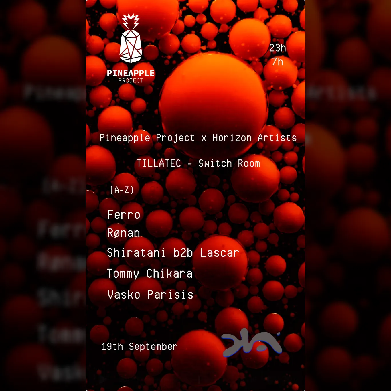 Pineapple Project x Horizon Artists