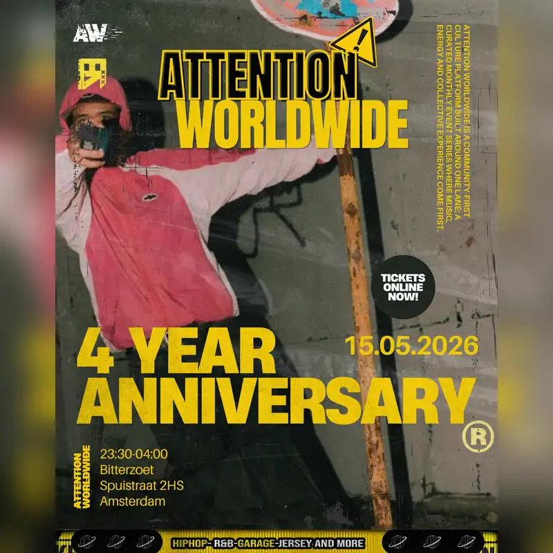 Attention Worldwide: 4 Year Anniversary