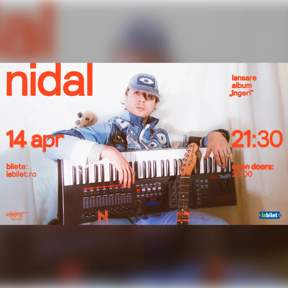 Nidal • Lansare album „Îngeri”