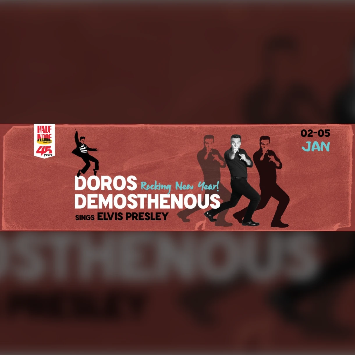 Doros Demosthenous sings Elvis Presley | Rocking New Year! 