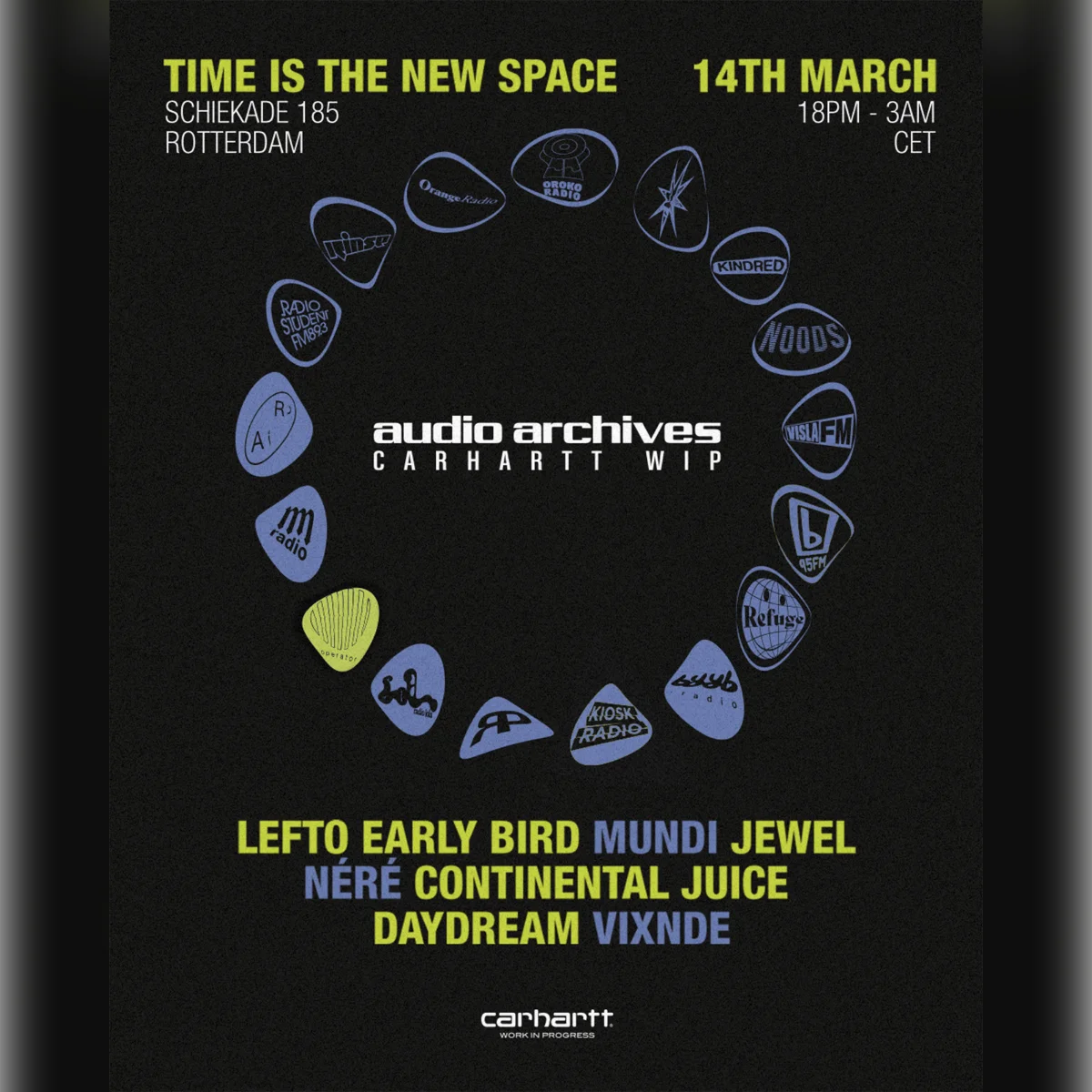 Audio Archives: Operator x Carhartt WIP