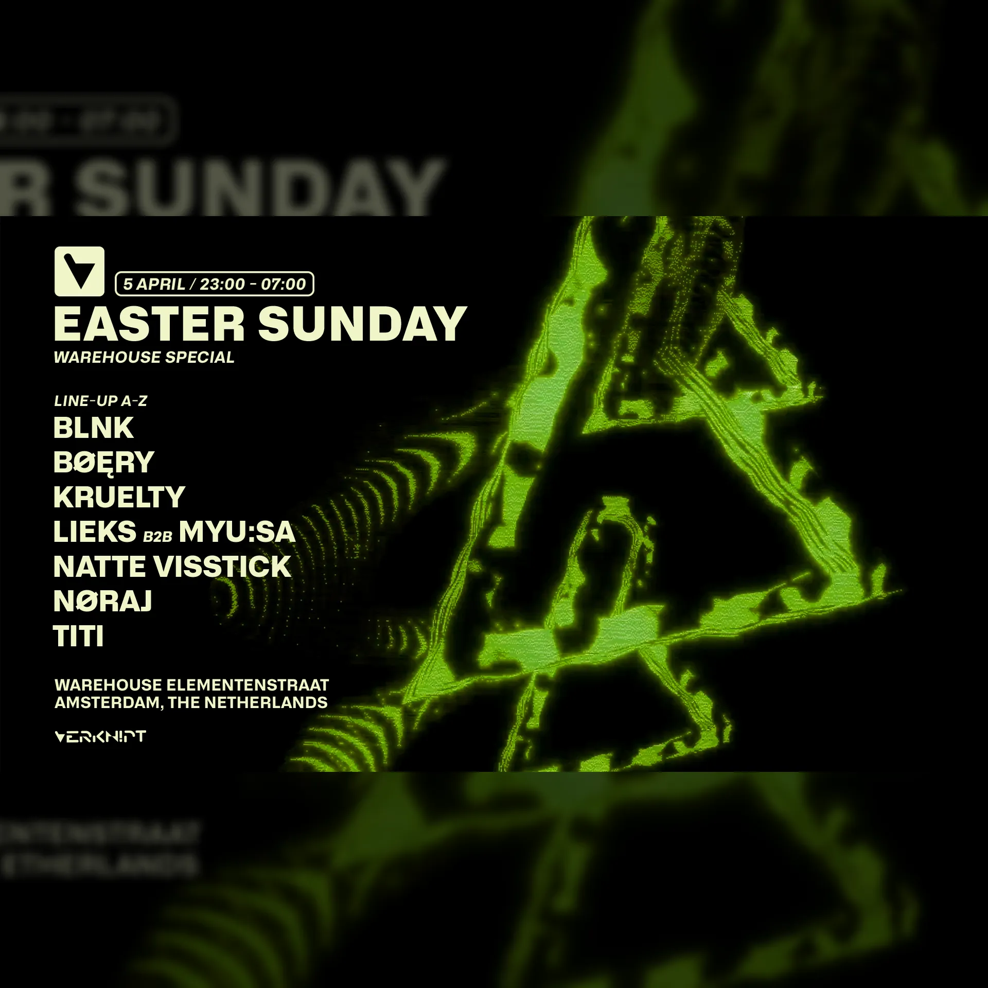 Verknipt Easter Sunday