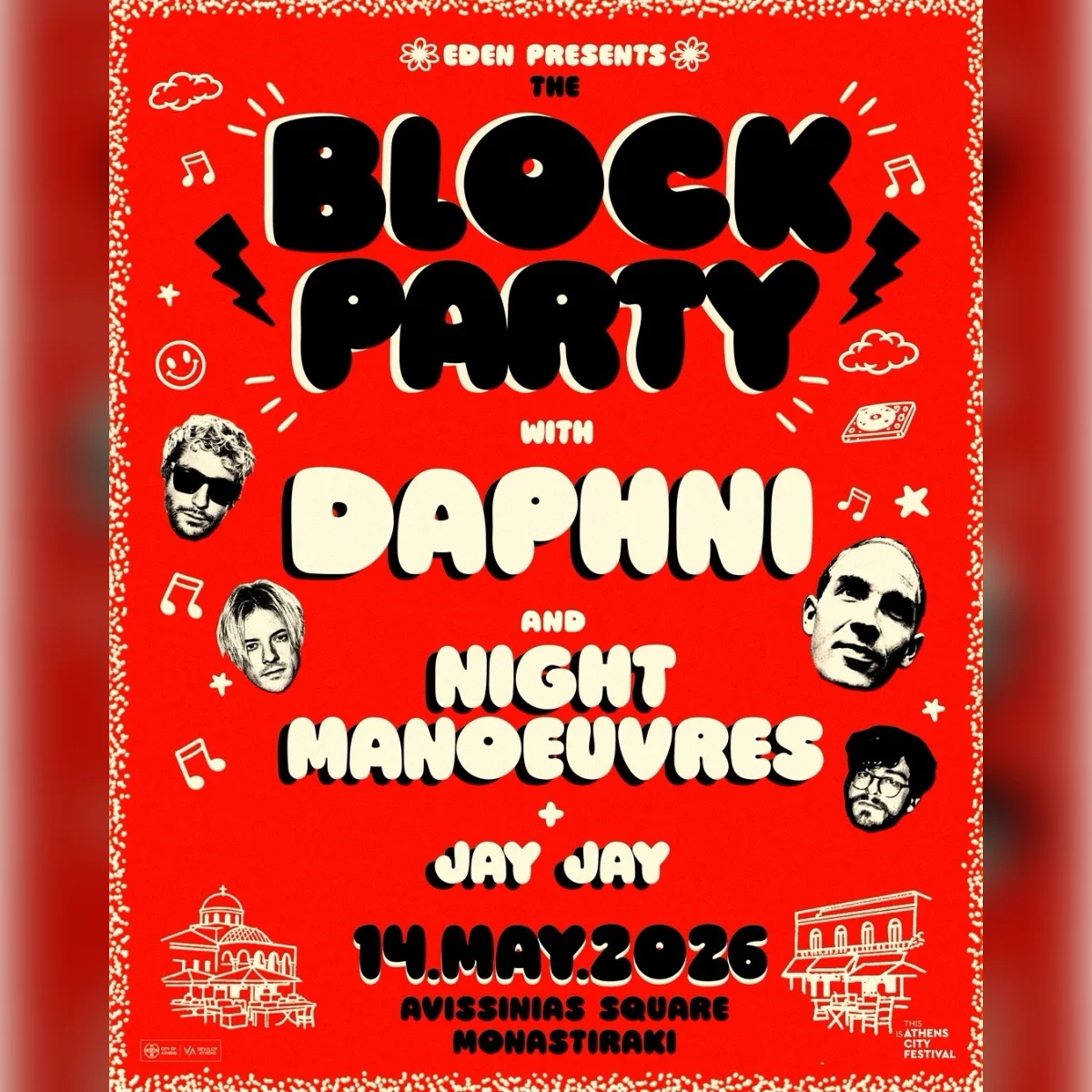 EDEN Block Party w/ Daphni (aka Caribou)