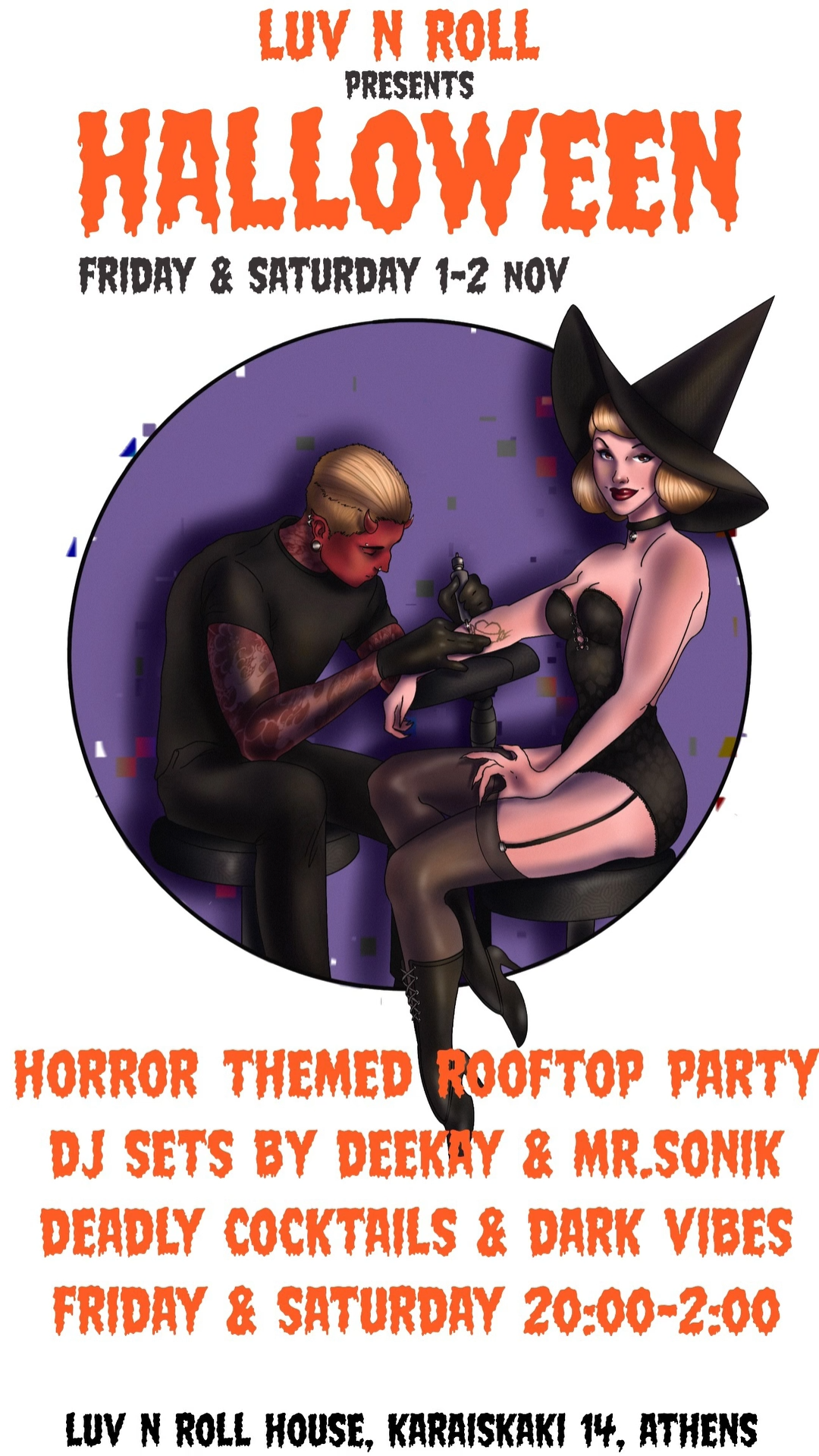 LUV N ROLL PRESENTS HALLOWEEN