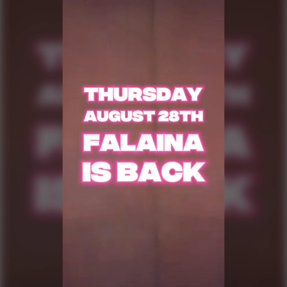 Falaina is Back