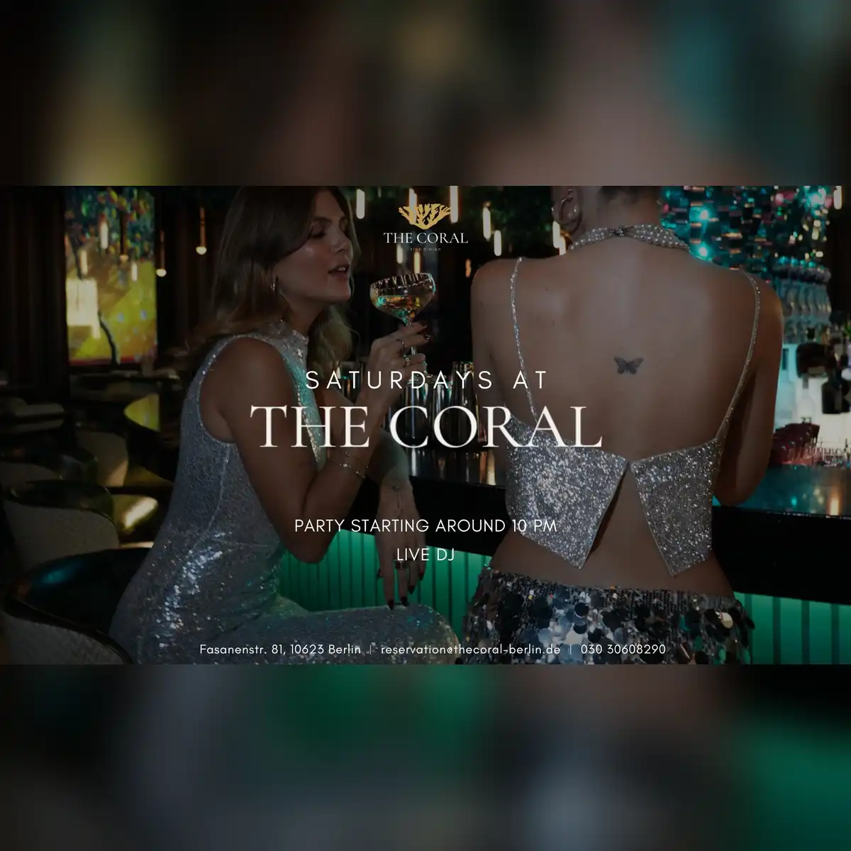 Saturday's at The Coral