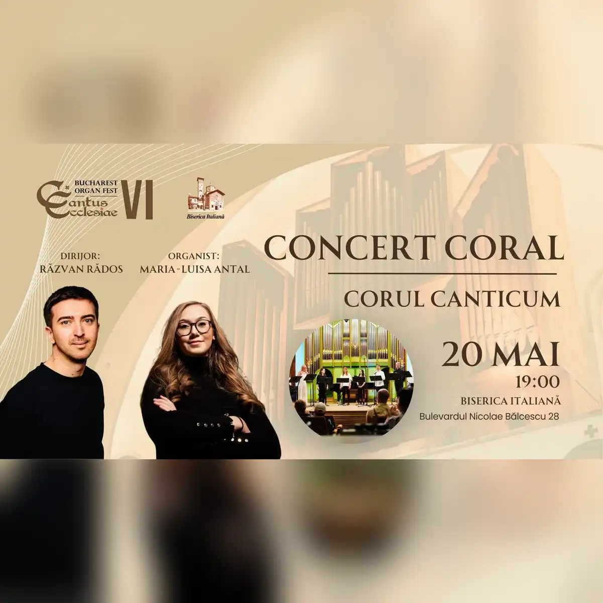 Concert coral - Corul Canticum