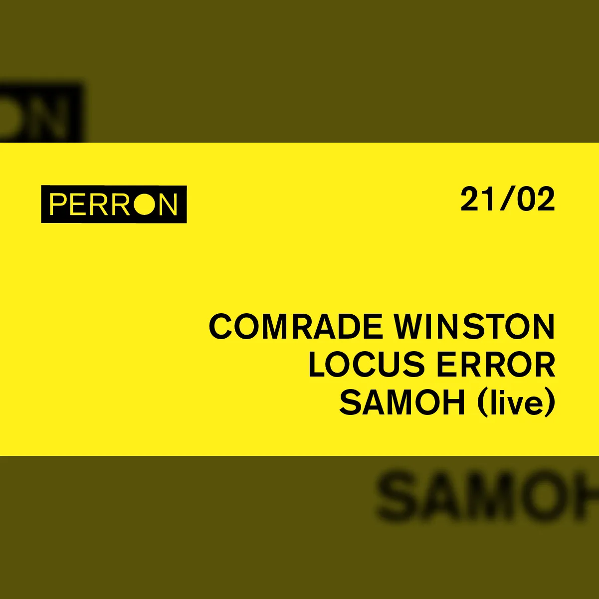 Comrade Winston, Locus Error, Samoh