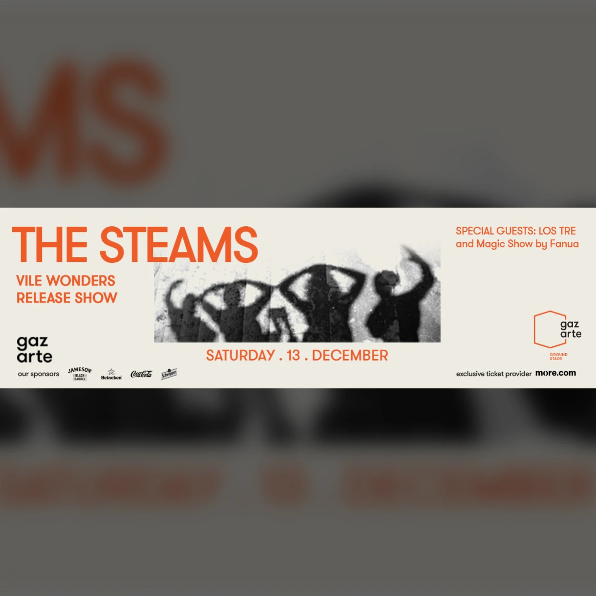 THE STEAMS: VILE WONDERS Release Show