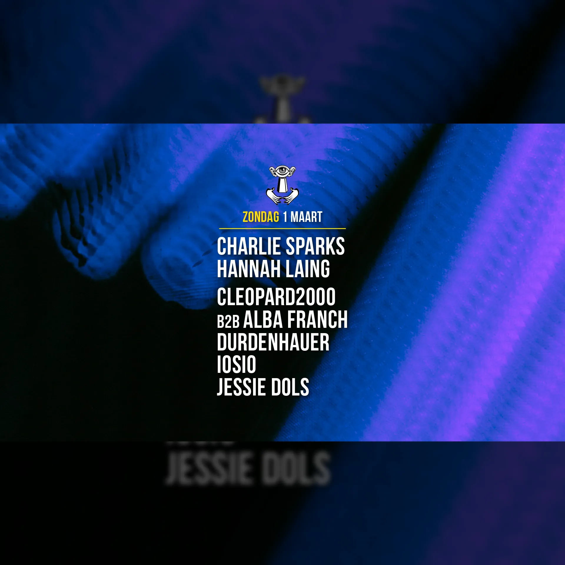 Thuishaven w/ Charlie Sparks / Hannah Laing / Cleopard2000