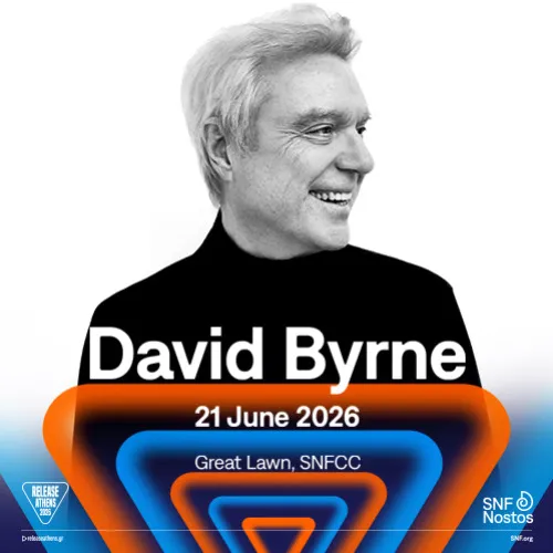  David Byrne: Who Is The Sky Tour / Release Athens 2026 X SNF NOSTOS