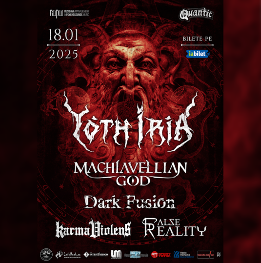Concert Yoth Iria, Machiavellian God, Dark Fusion, False Reality