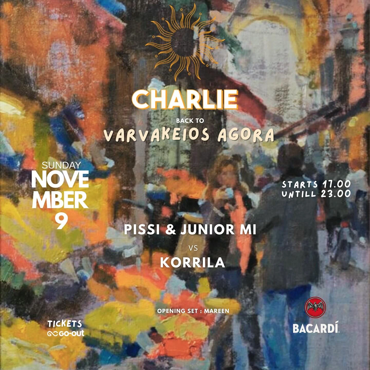 Charlie at Varvakeios Agora