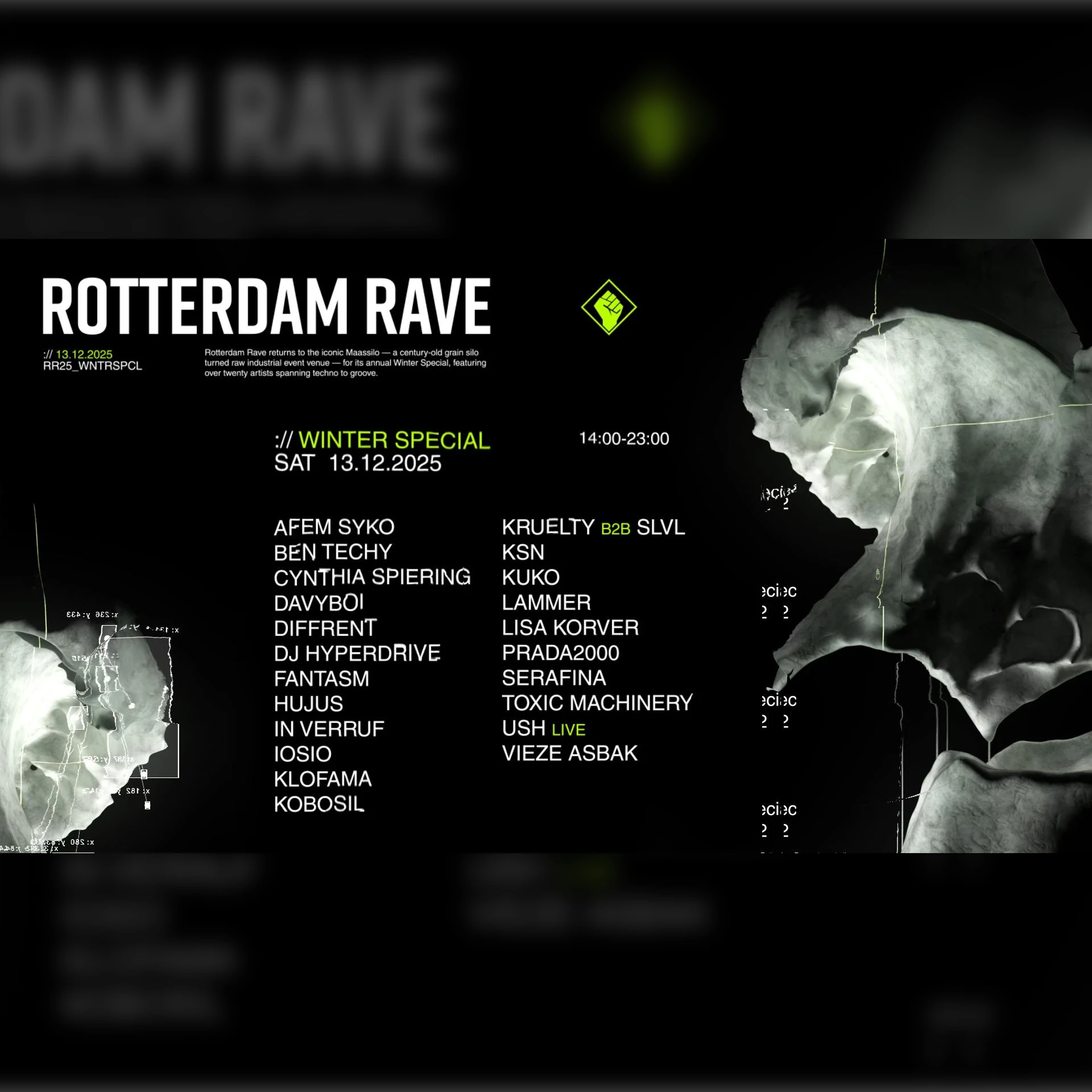 Rotterdam Rave ‘Winter Special’ 2025 – By Day