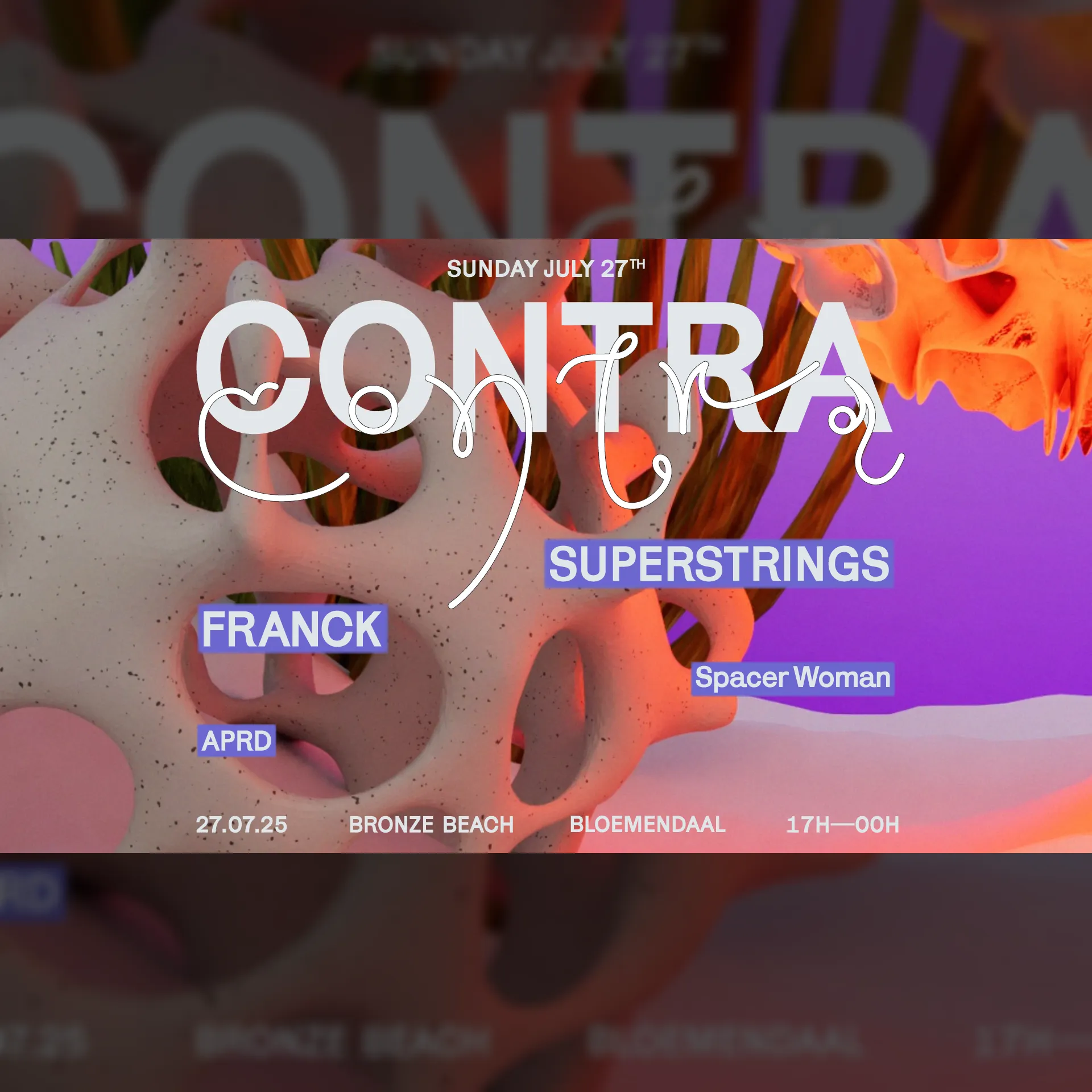 Contra with Franck, SUPERSTRINGS
