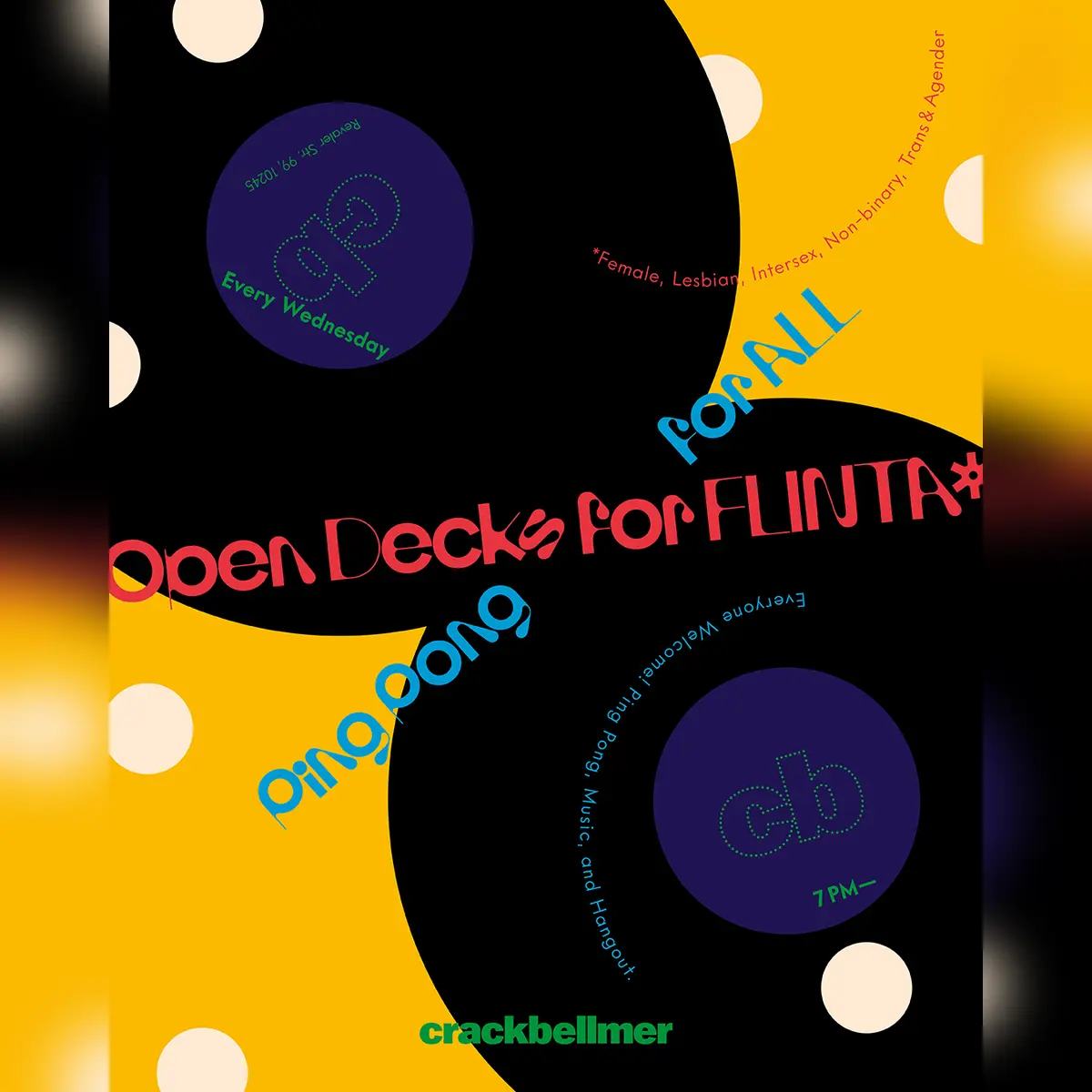 OPEN DECKS FOR FLINTA* - PING PONG FOR ALL