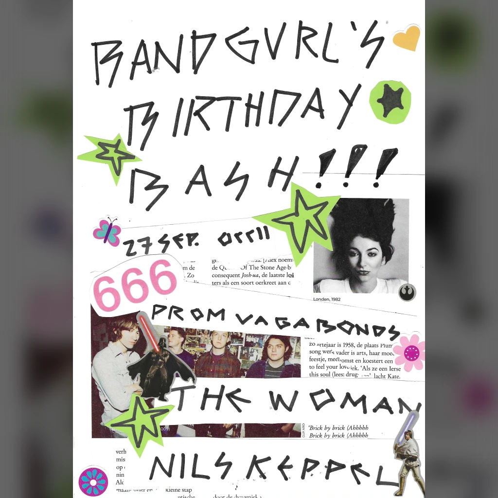 bandgurl’s birthday bash! Nils Keppel + The Woman + Prom Vagabonds