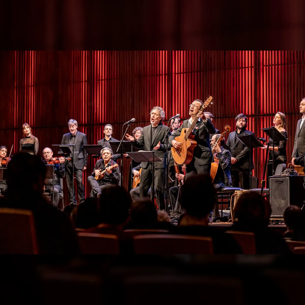 A festive midnight mass