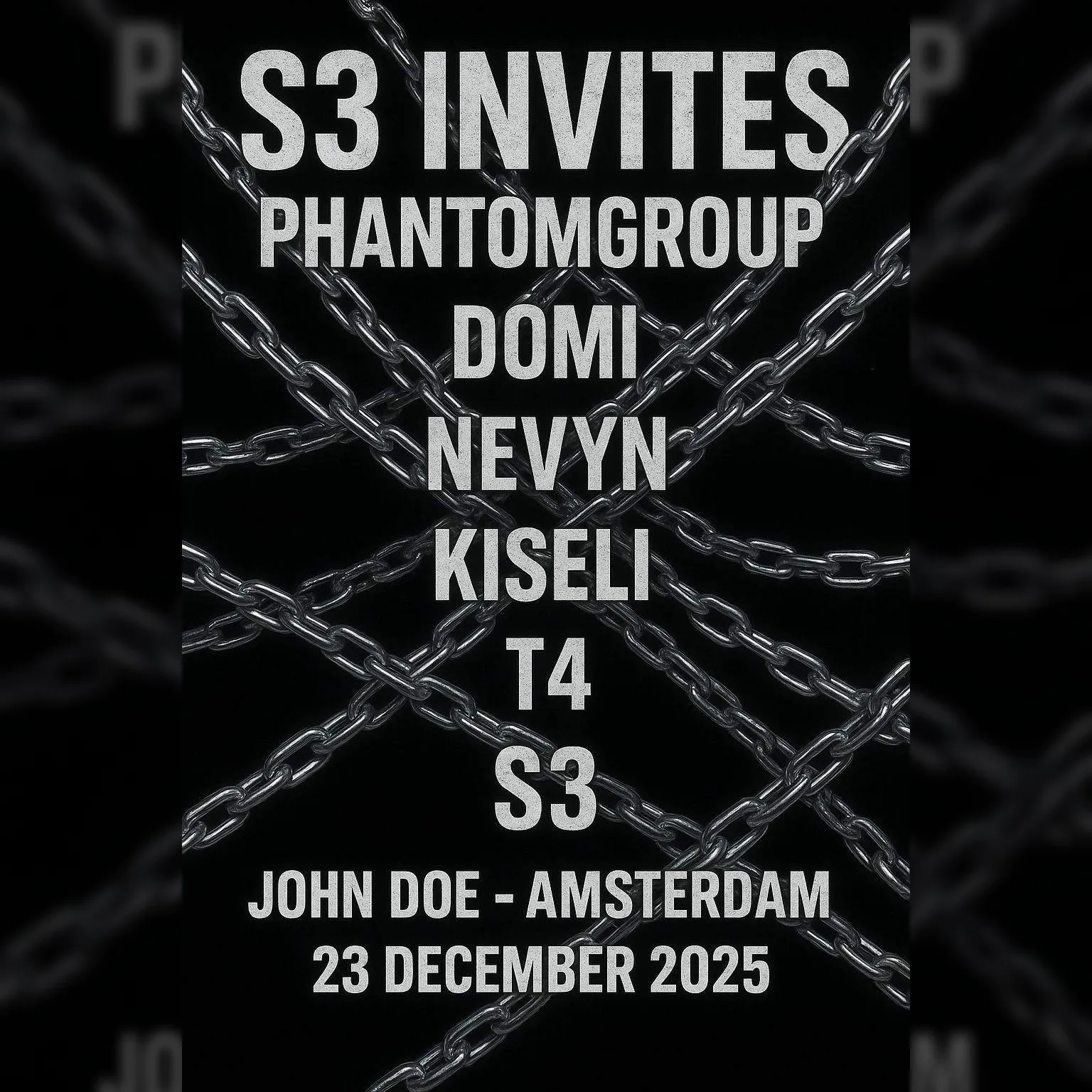 Phantom Group S3 Invites