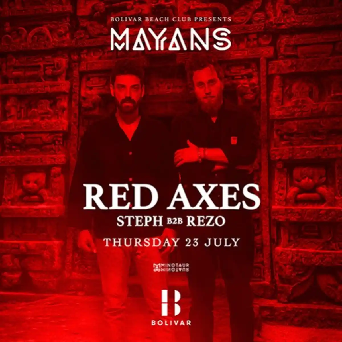 Mayans w/ Red Axes