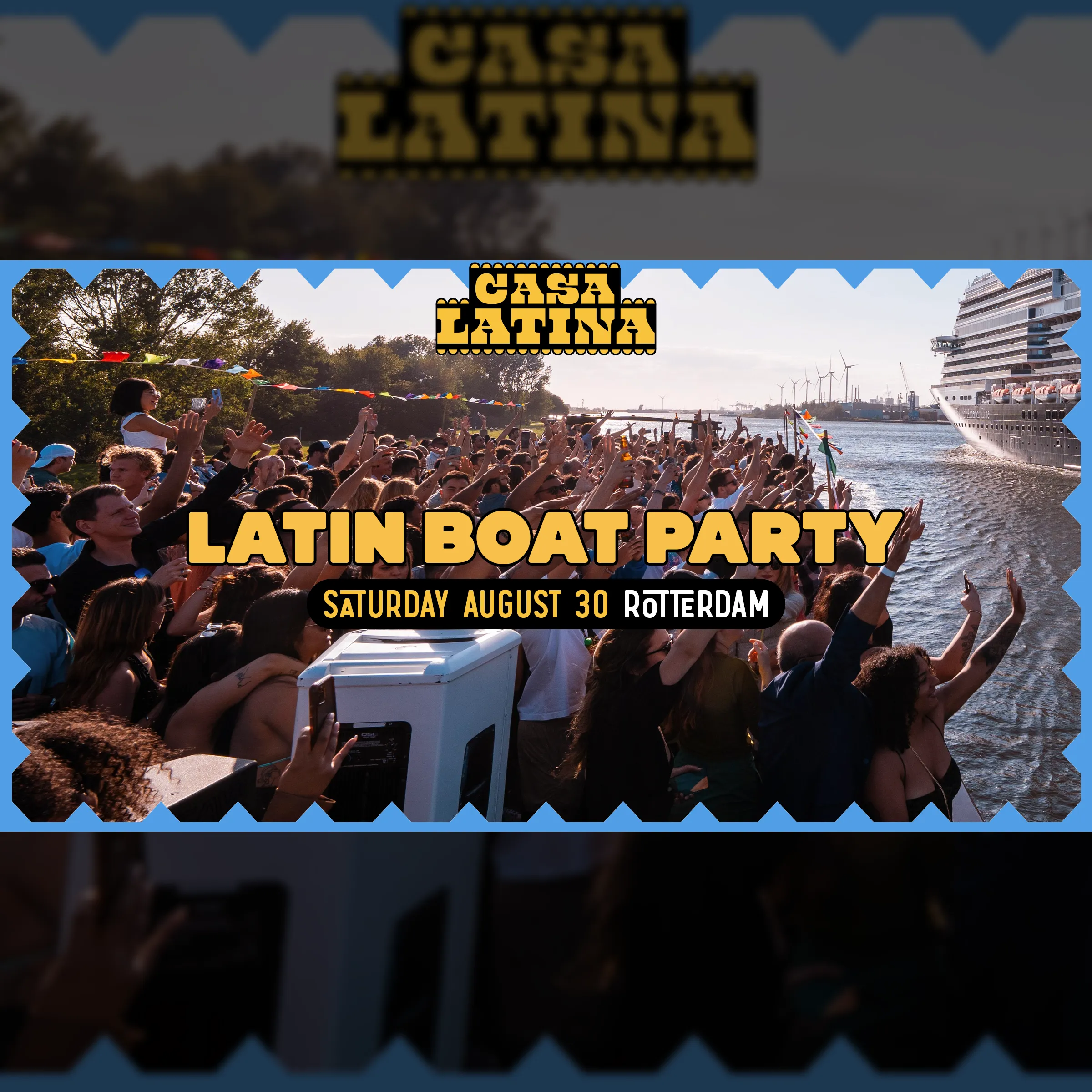 30/08 | Latin Boat Party Rotterdam