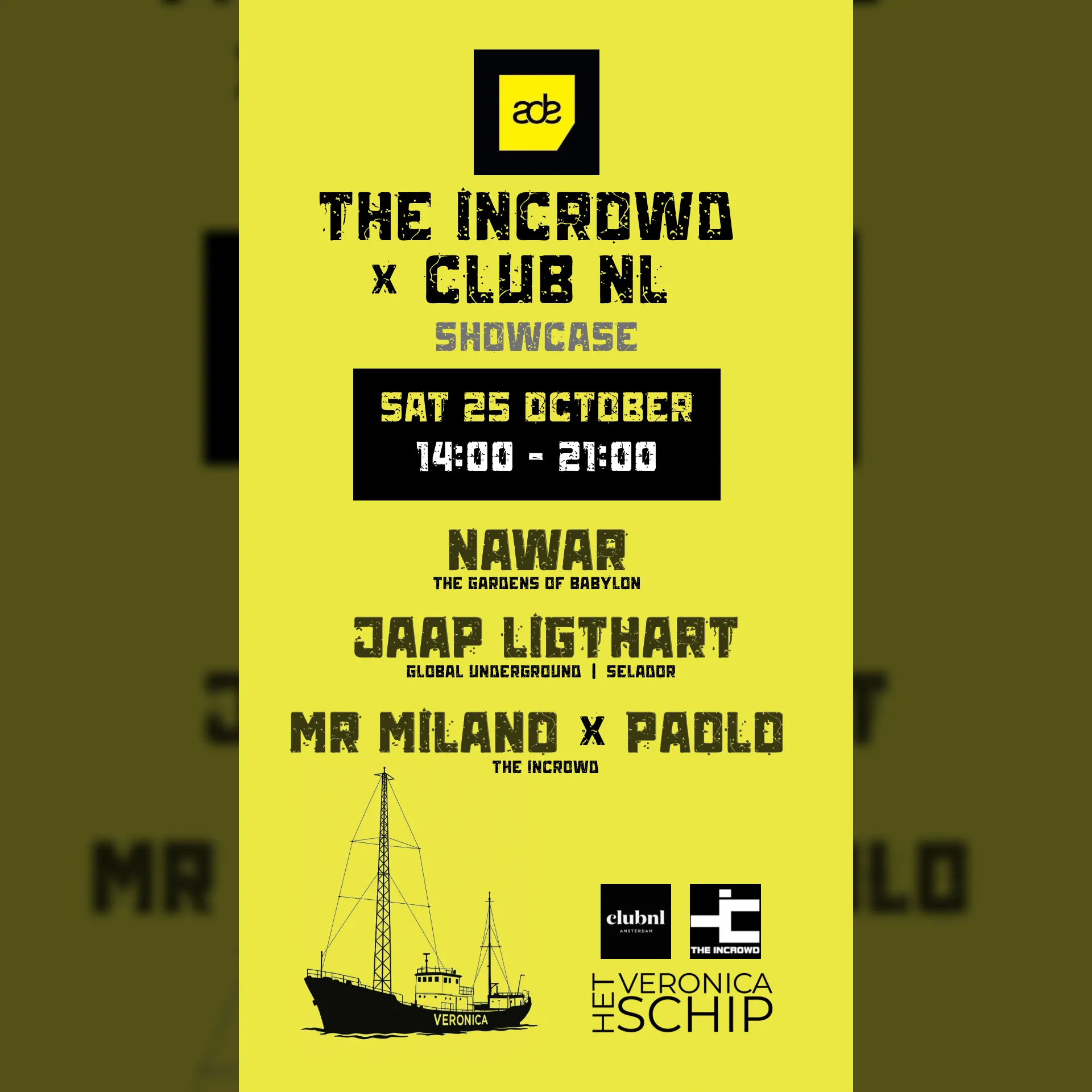 The Incrowd x Club NL - ADE showcase