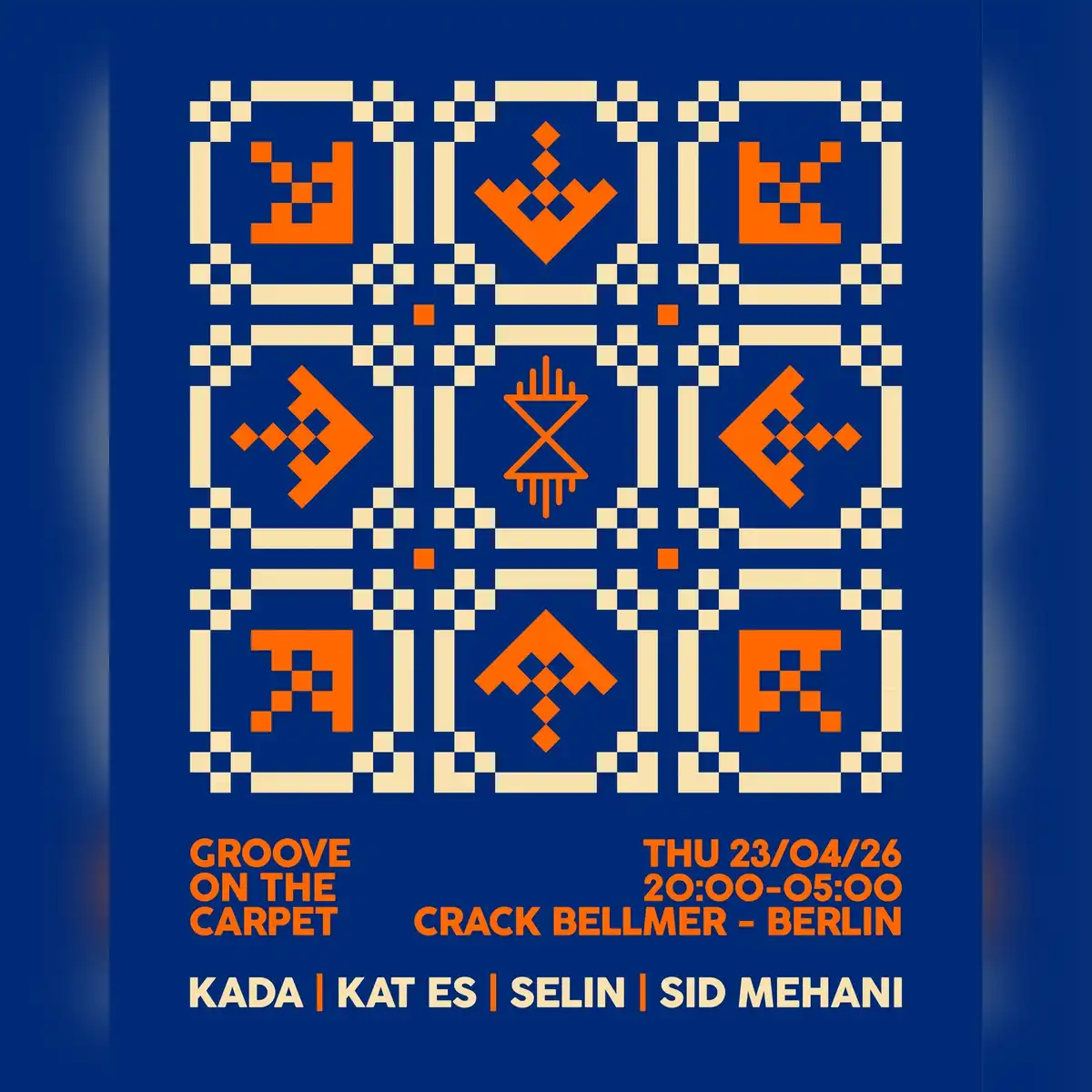 GROOVE ON THE CARPET