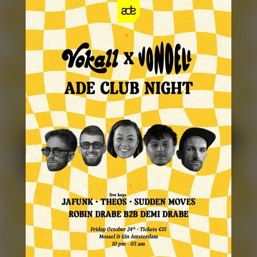 Vokall x Vondell Records - Club Night