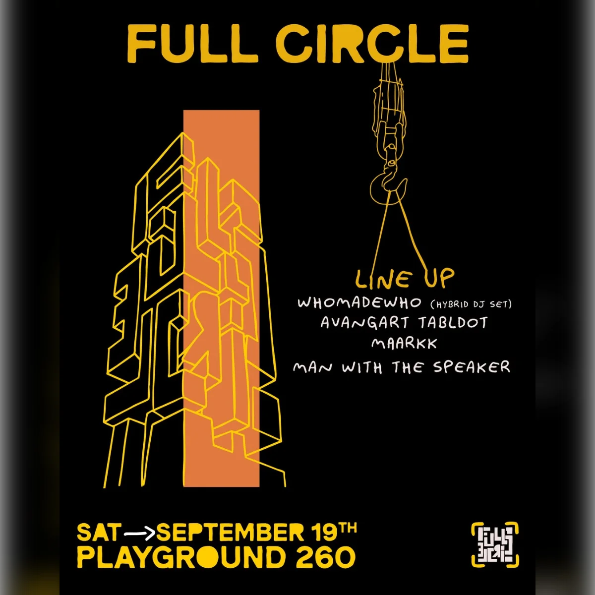 FULL CIRCLE w/ WHOMADEWHO & AVANGART TABLDOT