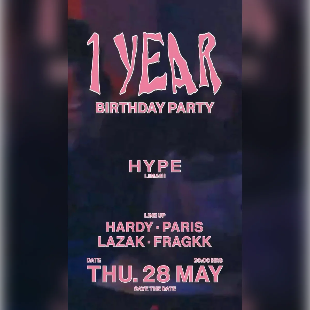 Hype 1 Year Birthday Party