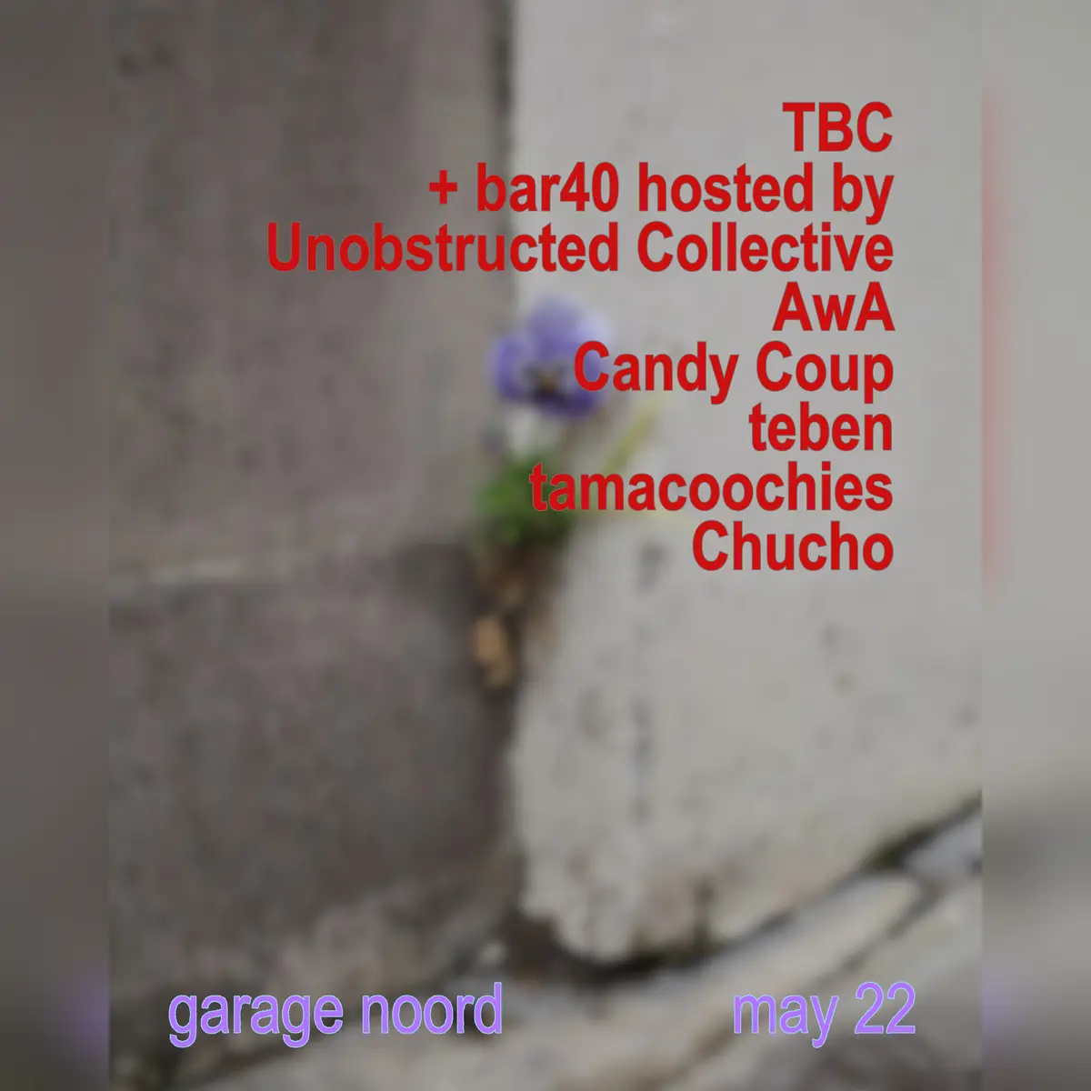 Khadija Al Hanafi, Meel B, Rozaly + bar40 hosted by UNOBSTRUCTED