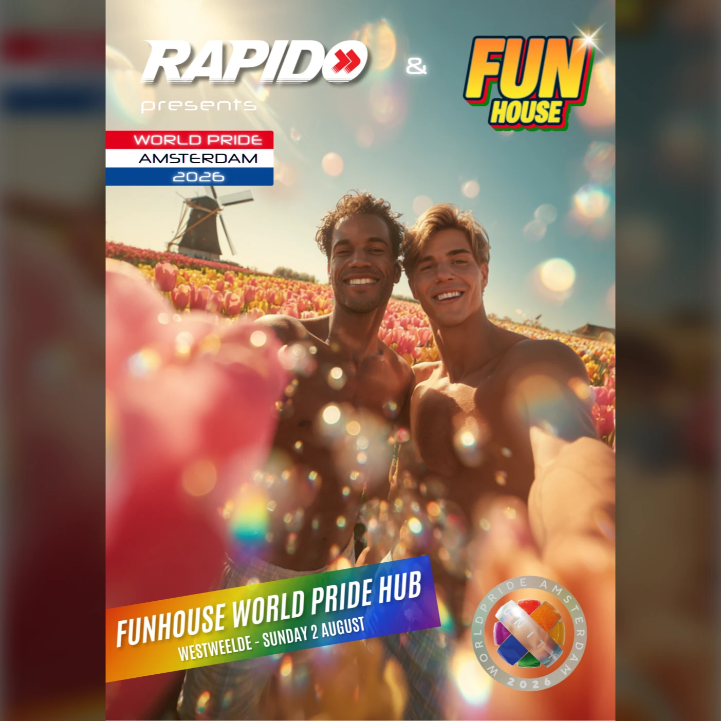 FunHouse XL - World Pride Hub Amsterdam 2026 – Sunday