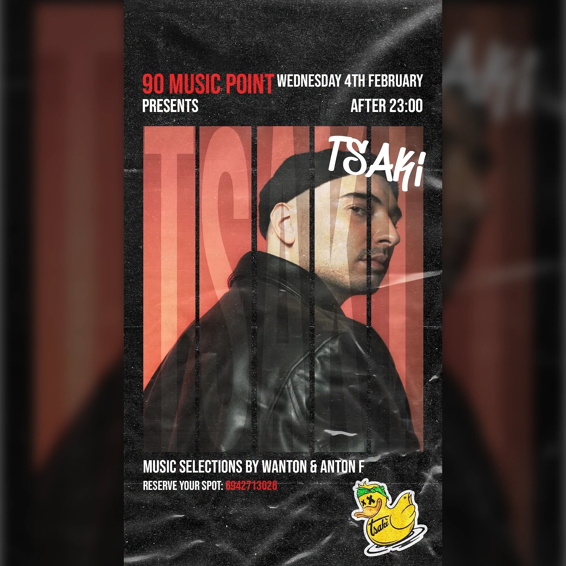 90 music presents Tsaki