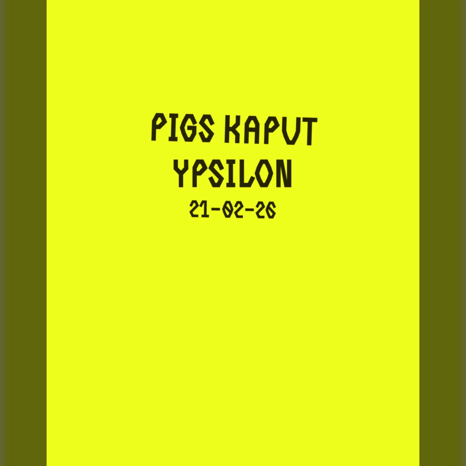 Pigs Kaput 