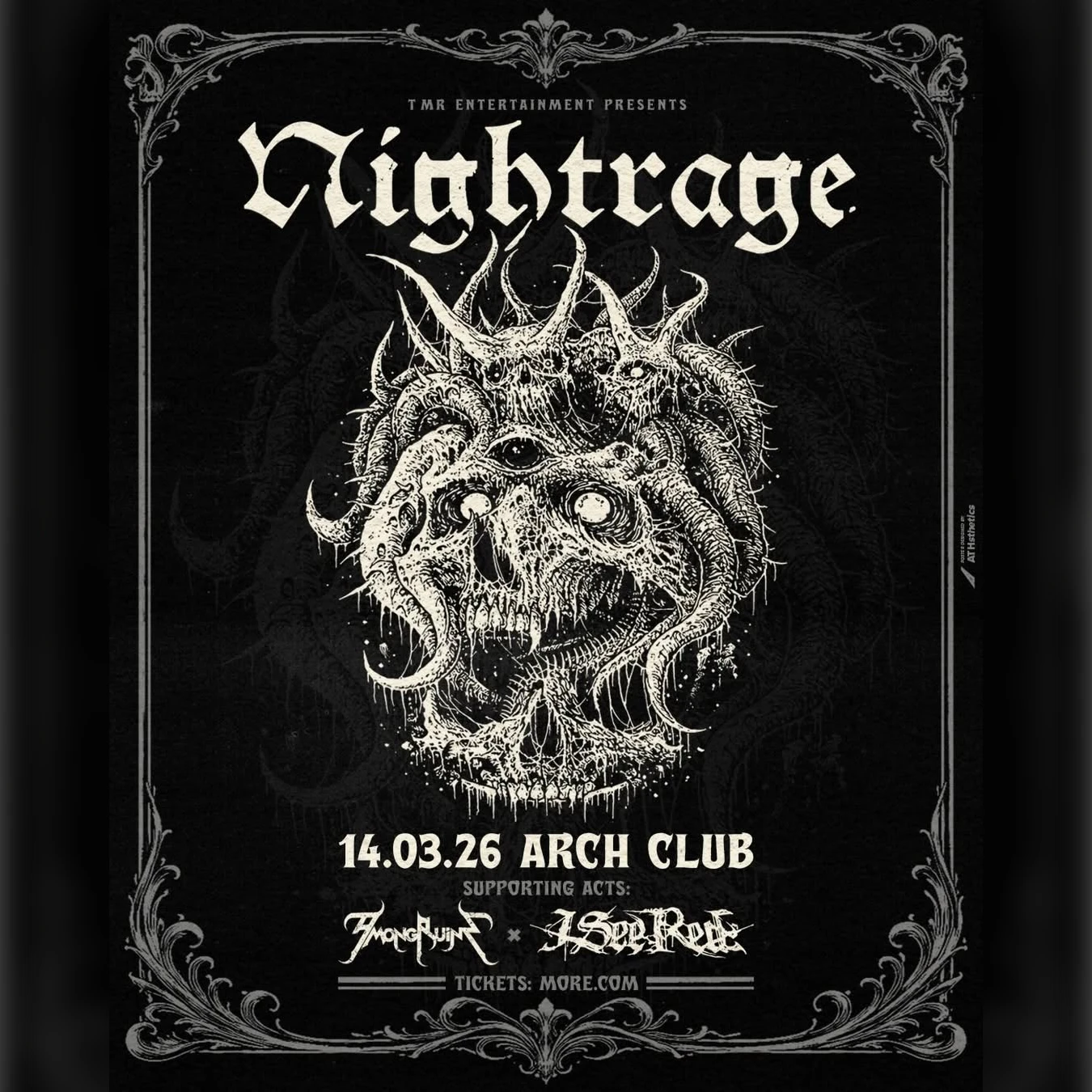 NIGHTRAGE // AMONGRUINS // I SEE RED 