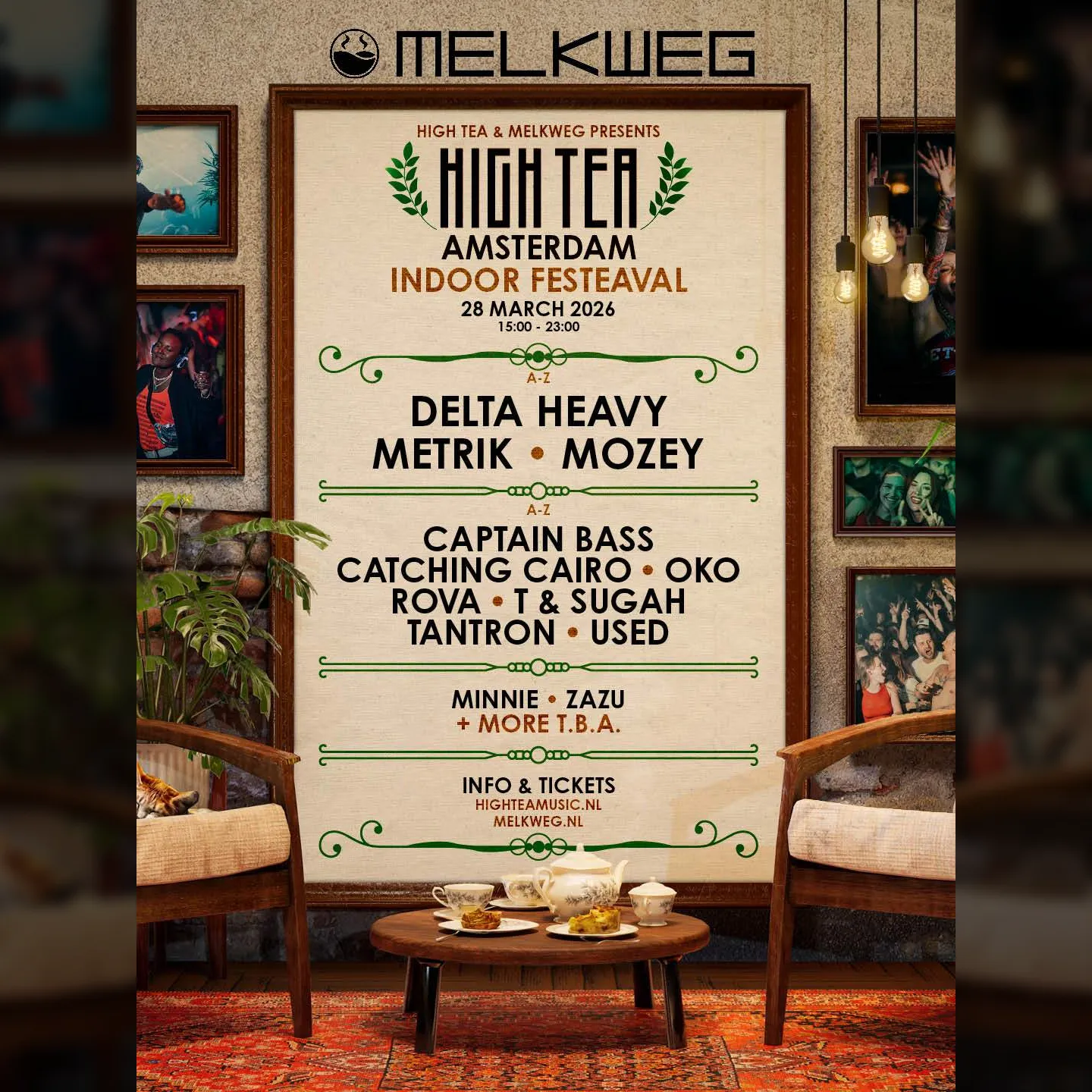 HIGH TEA Amsterdam: Indoor Festeaval 2026