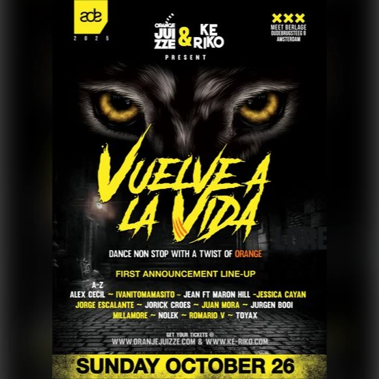 Orange Juizze & Ke Riko present "Vuelve A La Vida"