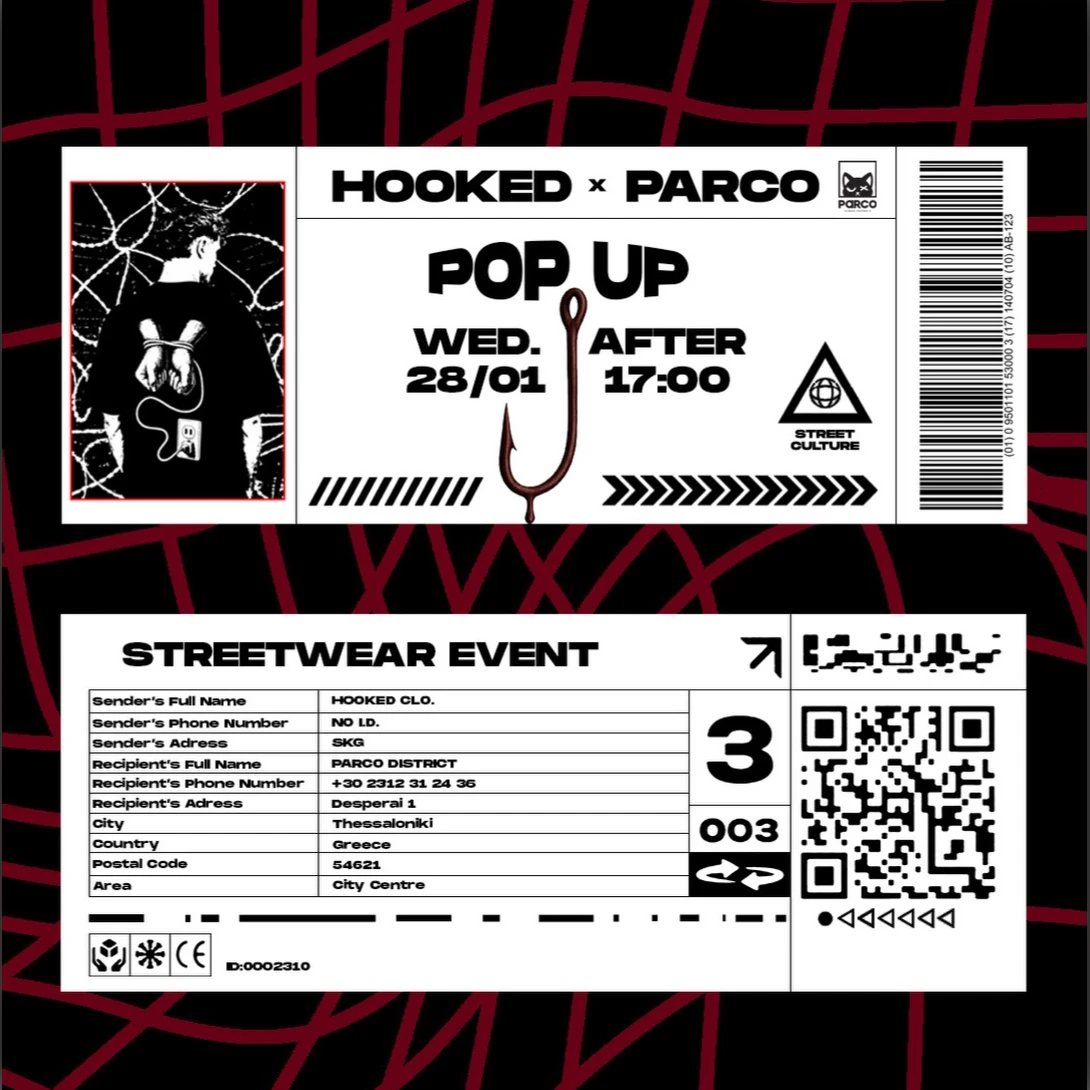 Hooked x Parco District Pop Up