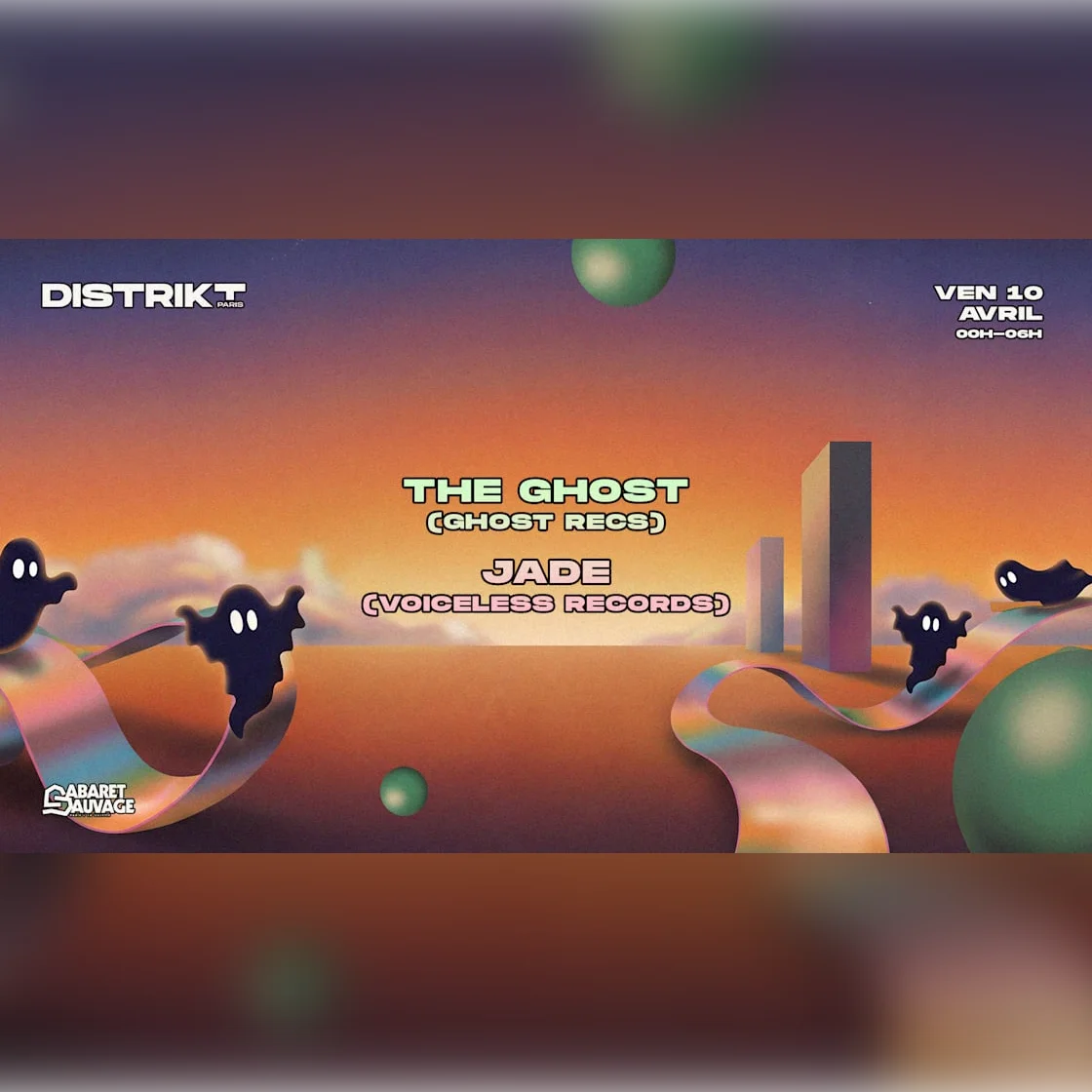 Distrikt Paris W/ The Ghost And Jade