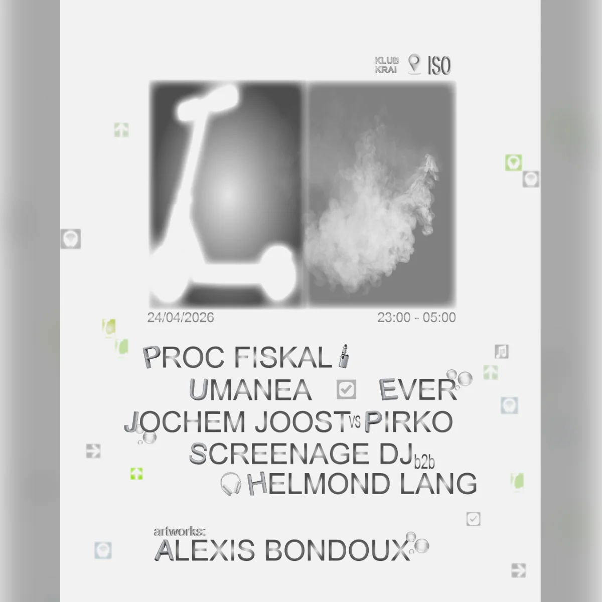 Klub Krai w/ Proc Fiskal, EVER & more 