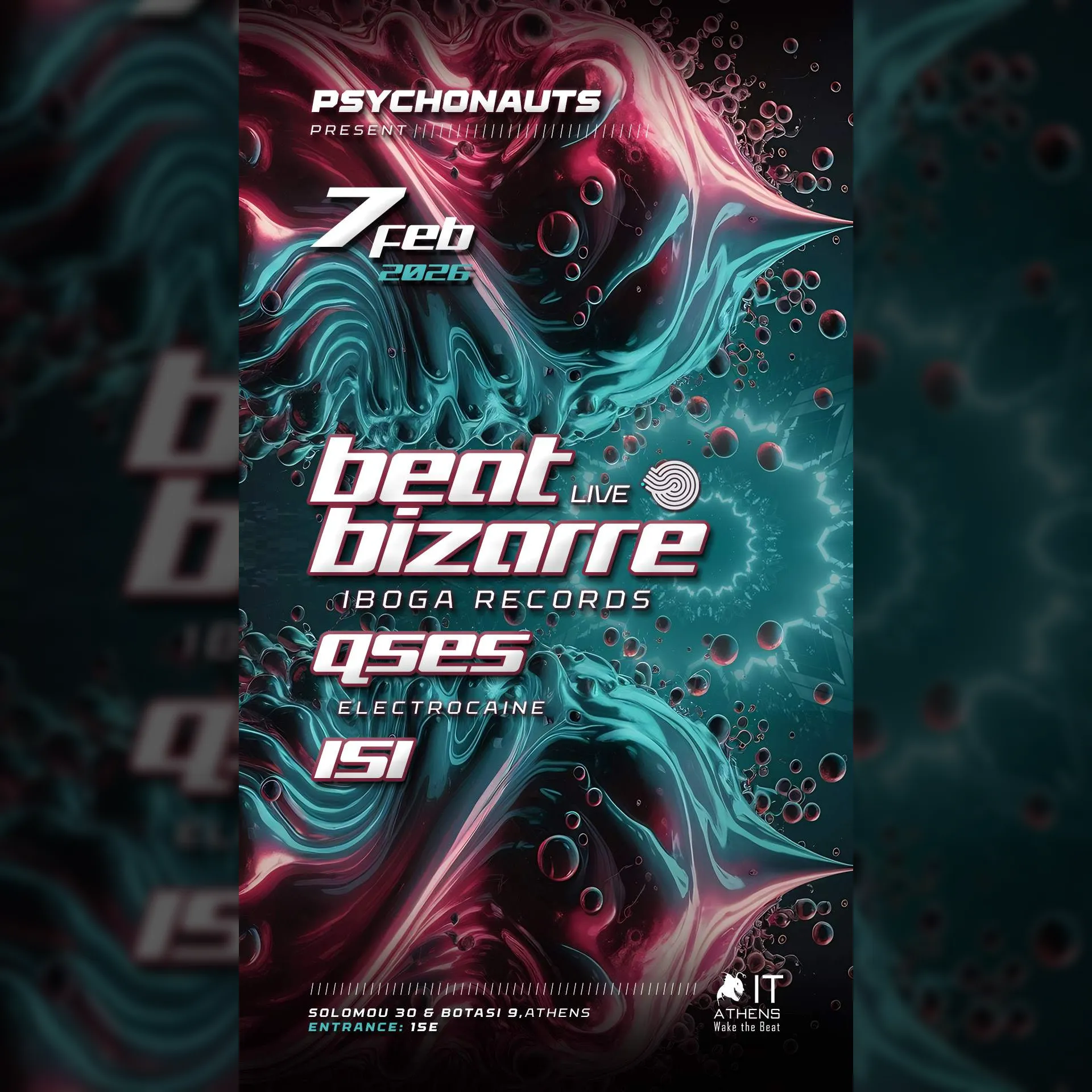 Psyconauts Present Beat Bizarre