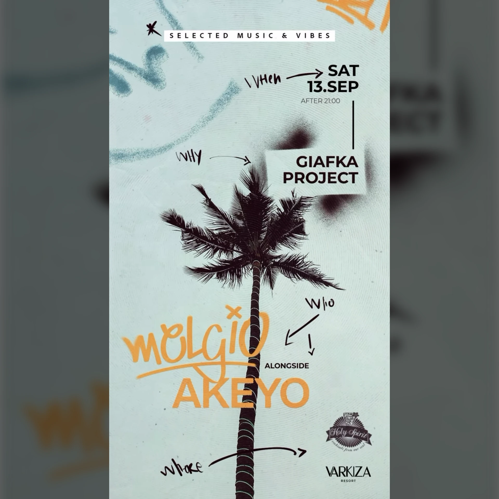 Melgio alongside Akeyo