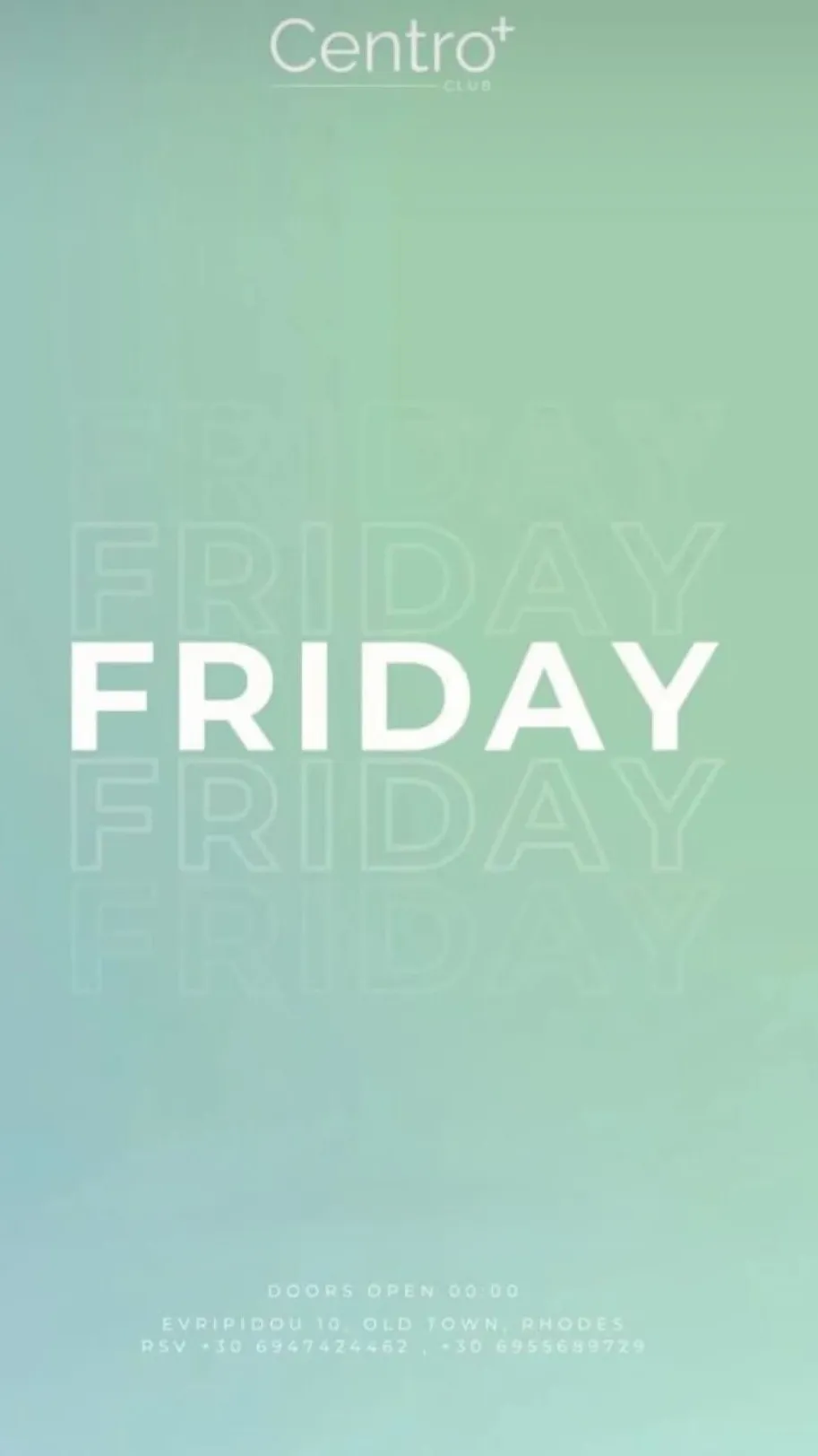 Friday Night at Centro+