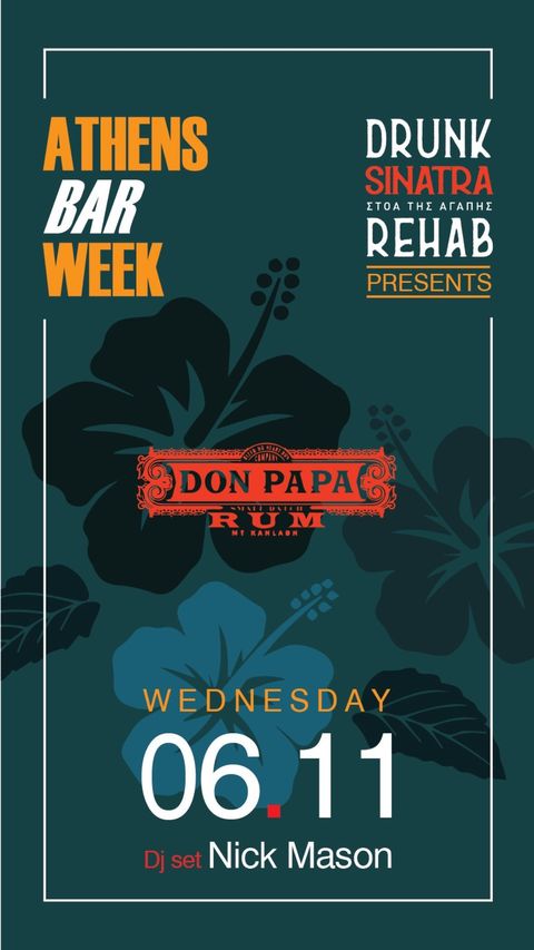 DRUNK SINATRA ATHENS BAR WEEK