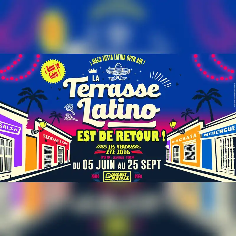 La Terrasse Latino 2026 - Open air