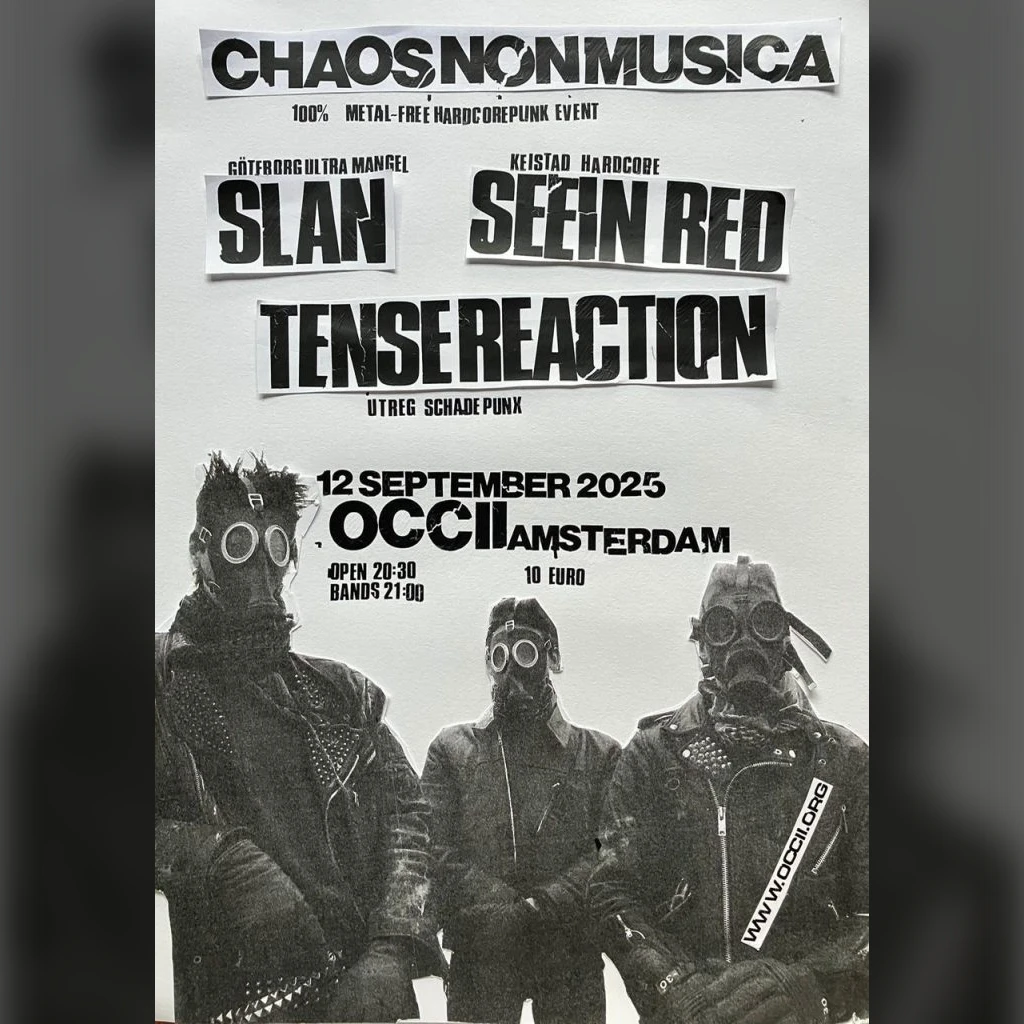 SLAN (SE) + SEEIN RED + TENSE REACTION