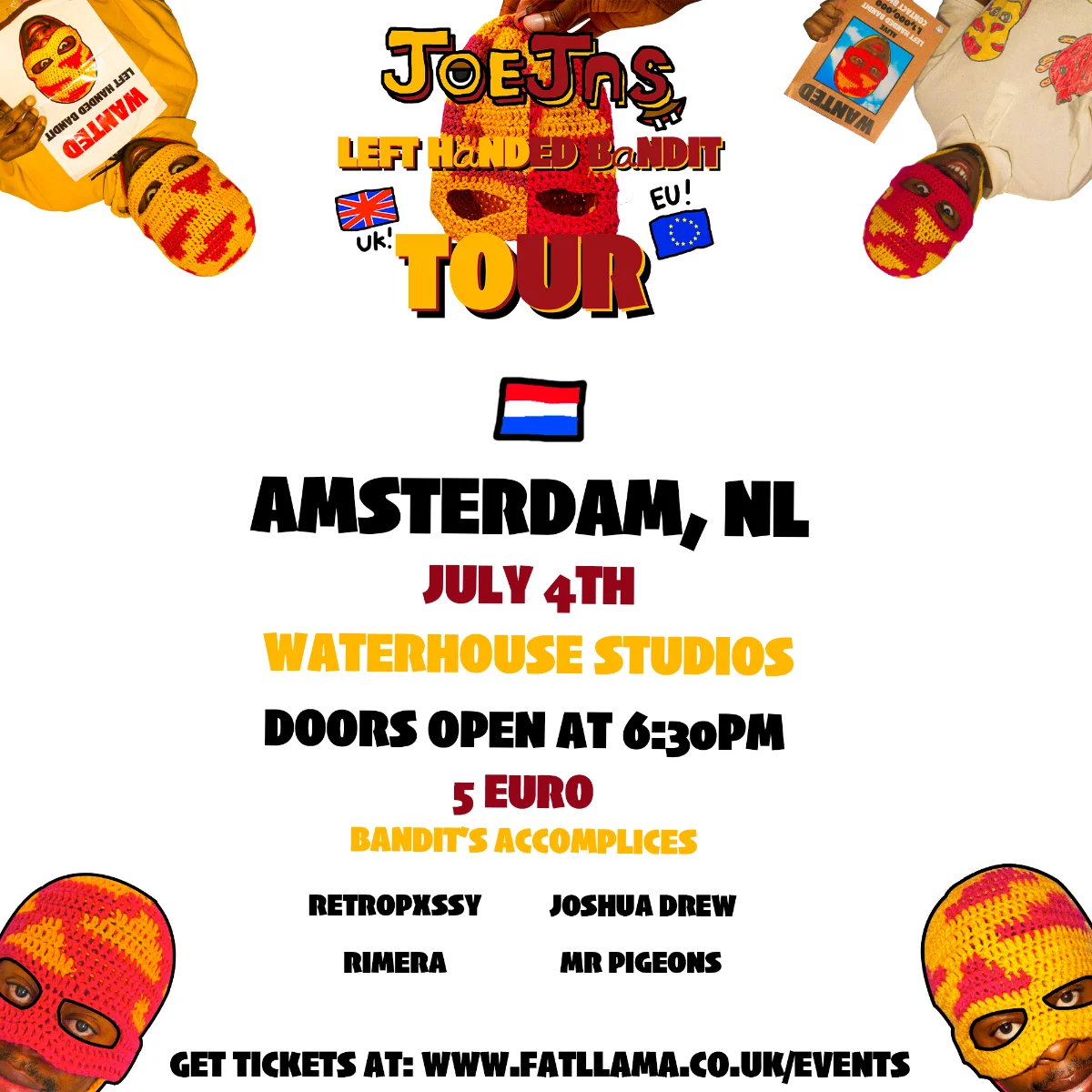 JoeJas' Left Handed Bandit Tour