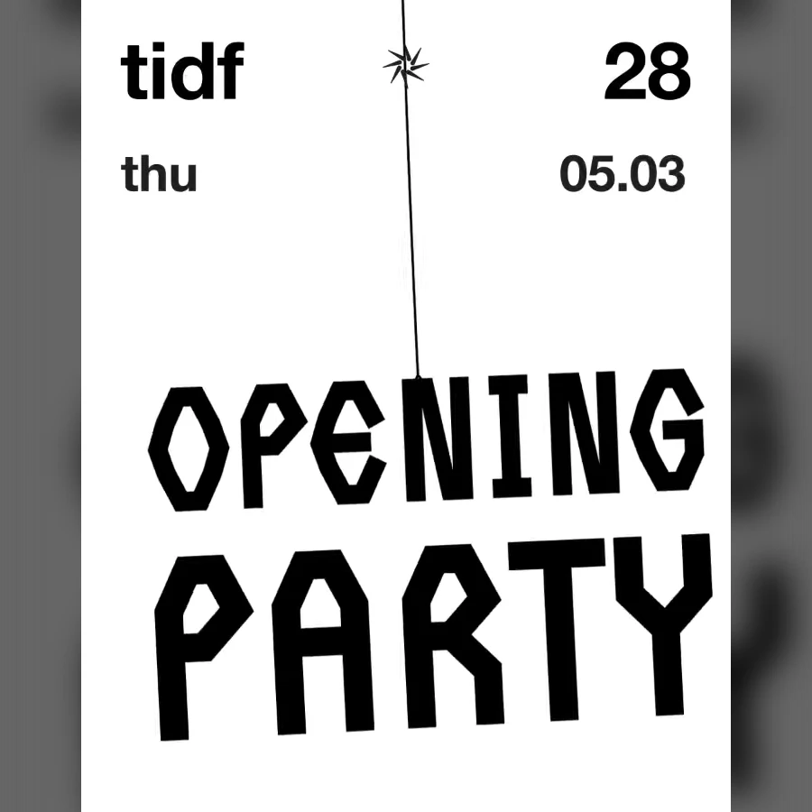 TiDF Opening Party 