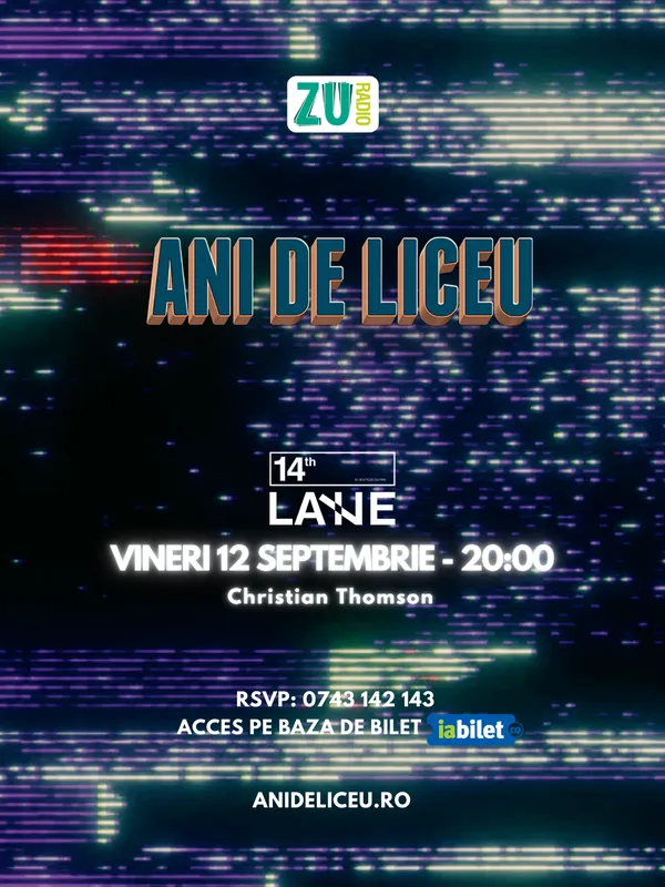 ANI DE LICEU la 14Th LANE
