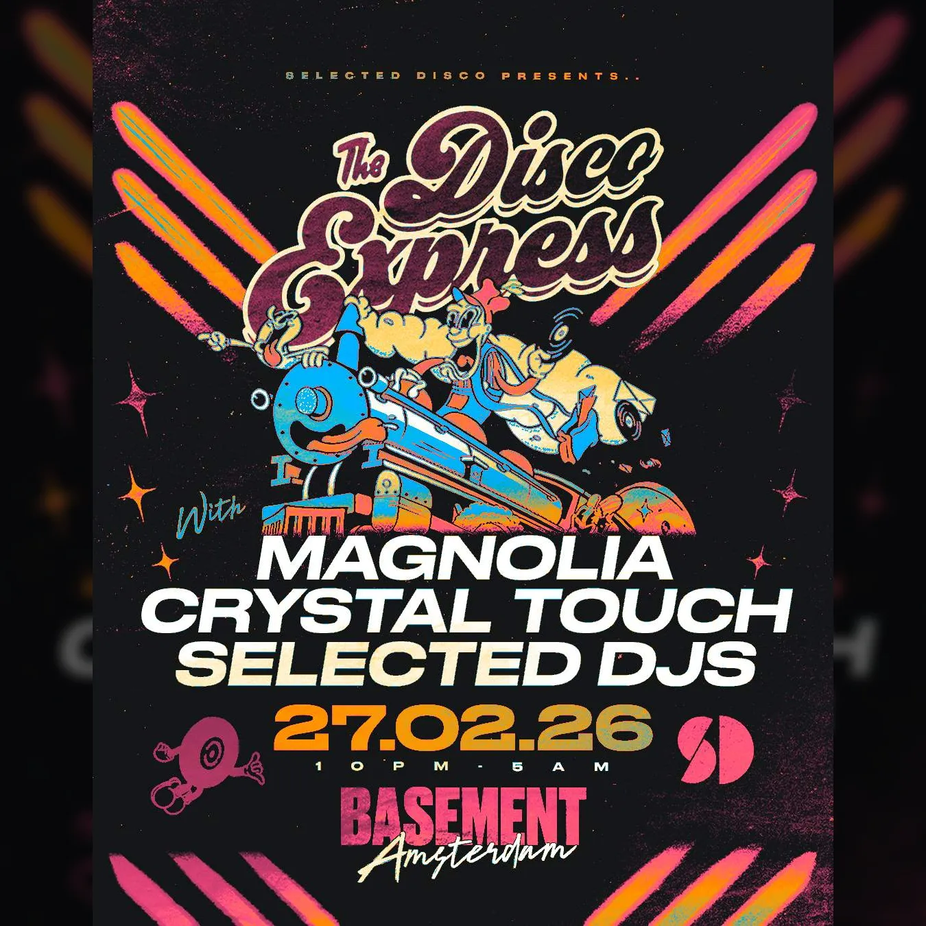 THE DISCO EXPRESS | Crystal Touch - Magnolia - Selected DJs